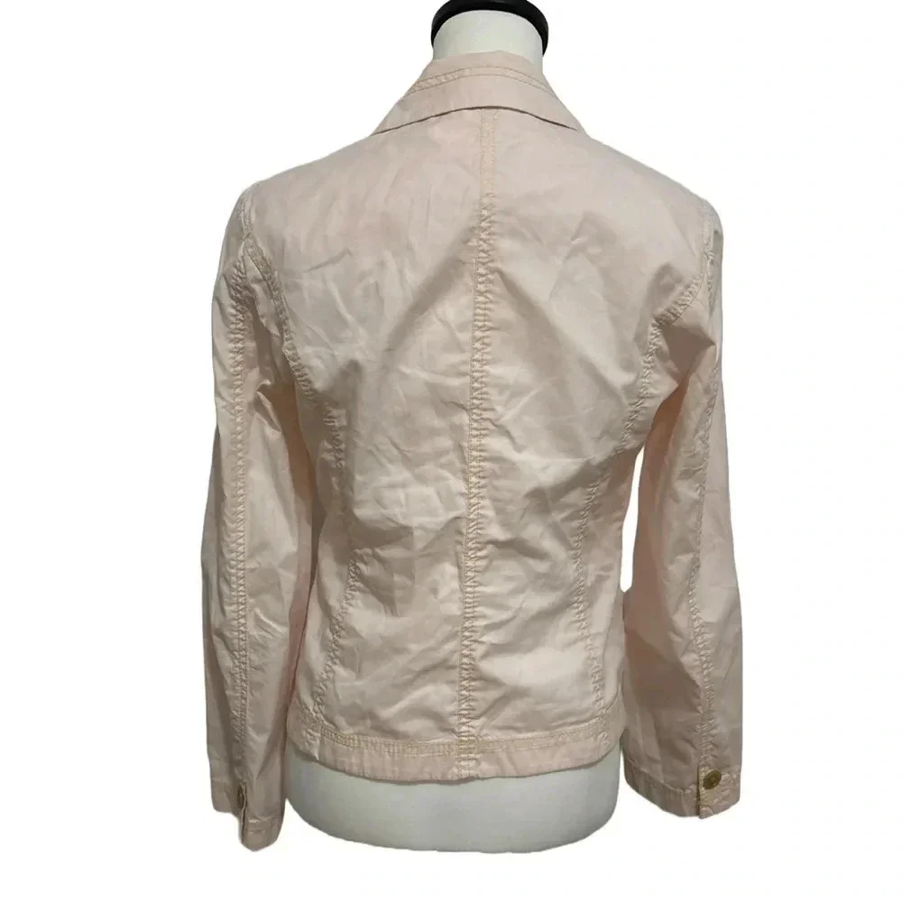 J. Crew Classic Twill Chino Light Pink Jacket. Small